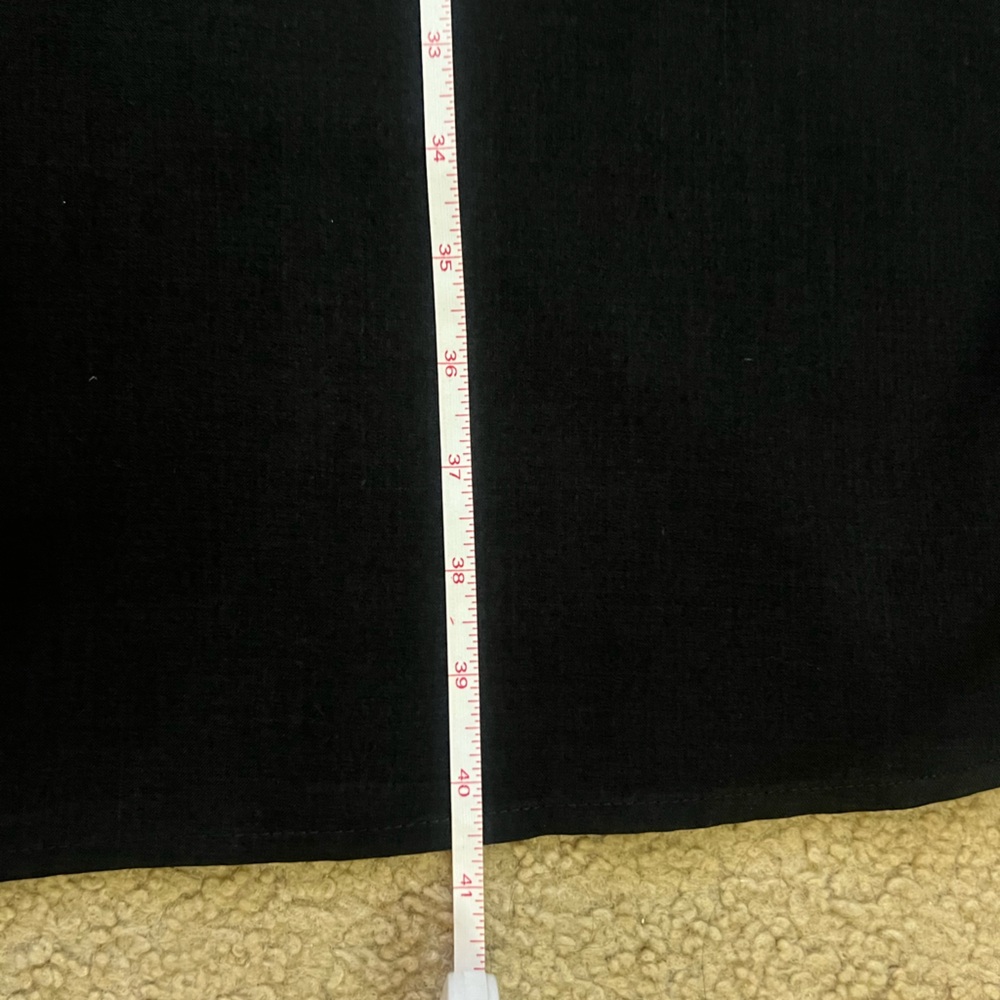 Wide Leg Black Drawstring Pants - Picture 11 of 11